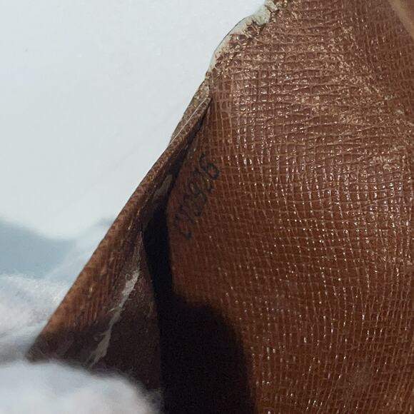 LOUIS VUITTON Long Credit Card Wallet Porte Valeurs Cartes Checkbook Authentic - Picture 9 of 16